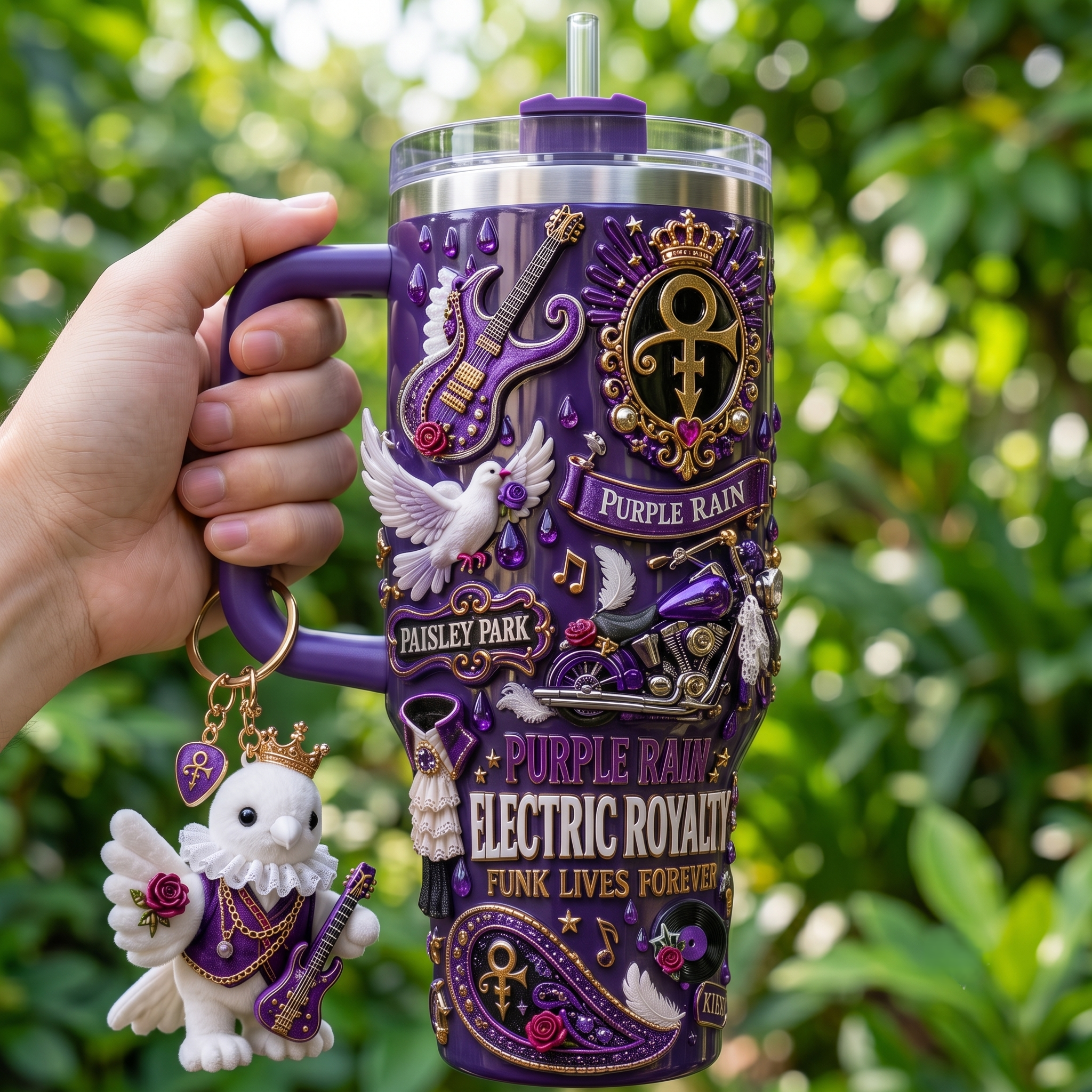 PRCE 40oz Tumbler With Handle HTTT